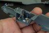 Quinta Studio QD48086 Bf 109E-1/E-3 3D-Printed & coloured Interior on decal paper (for Eduard kit) 1/48